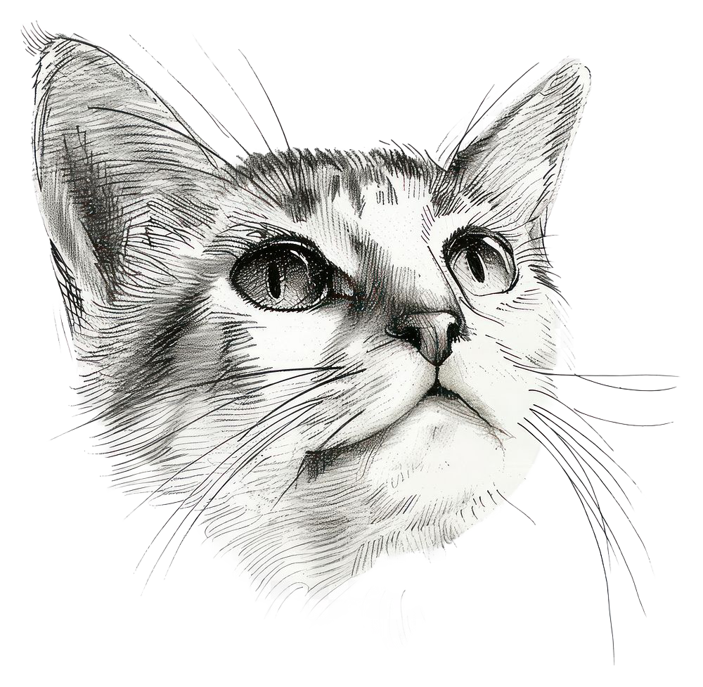 A friendly street cat